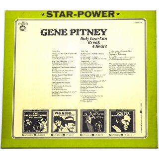 Gene Pitney - Star-Power / Only Love Can Break A Heart