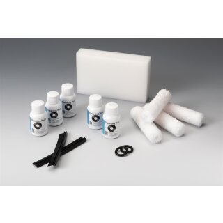 Refresher Kit / Set VERBRAUCHSMATERIALIEN für Audiodesksysteme Gläss Vinyl Cleaner